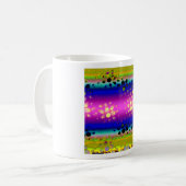Abstraktes Muster Kaffeetasse (Vorderseite Links)