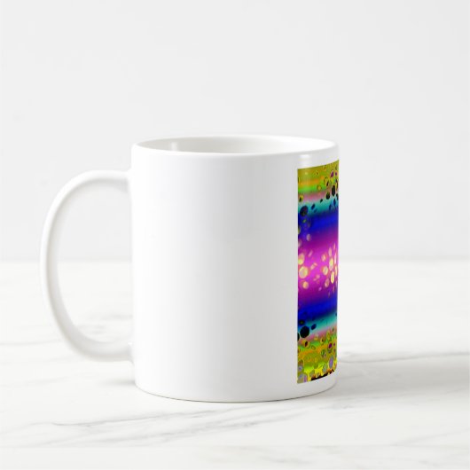 Abstraktes Muster Kaffeetasse (Links)