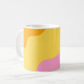 Abstraktes Muster Kaffeetasse (Vorderseite Links)