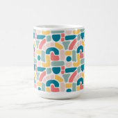 Abstraktes Muster Kaffeetasse (Mittel)