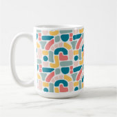 Abstraktes Muster Kaffeetasse (Links)