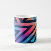Abstraktes Muster Kaffeetasse (Mittel)