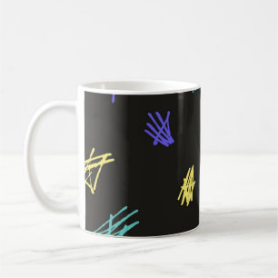 Abstraktes Muster Kaffeetasse