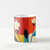 abstraktes Muster Kaffeetasse (Mittel)