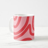 Abstraktes Muster Kaffeetasse (Vorderseite Links)
