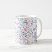 Abstraktes Muster Kaffeetasse (VorderseiteRechts)