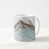 Abstraktes Muster Kaffeetasse (VorderseiteRechts)