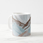 Abstraktes Muster Kaffeetasse (Vorderseite Links)