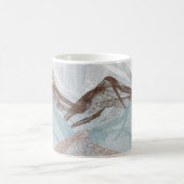 Abstraktes Muster Kaffeetasse (Mittel)