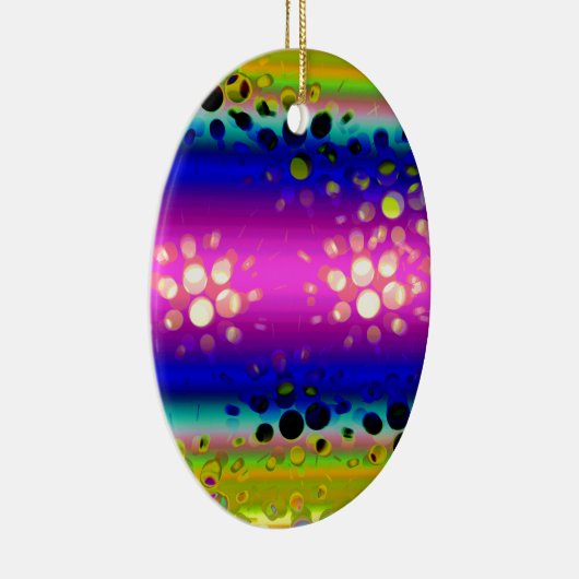 Abstraktes Muster Keramik Ornament (Rechts)