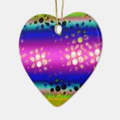 Abstraktes Muster Keramik Ornament (Links)