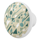 Abstraktes Muster Keramikknauf (Rechts)