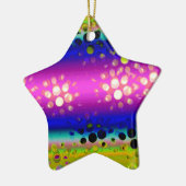 Abstraktes Muster Keramikornament (Links)