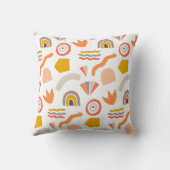 Abstraktes Muster Kissen (Rückseite)