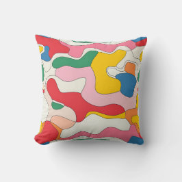 Abstraktes Muster Kissen