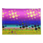 Abstraktes Muster Kissenbezug (Rückseite-Rechts)