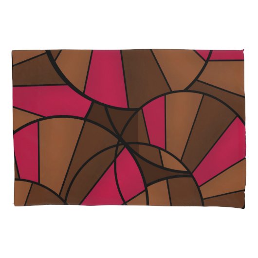 Abstraktes Muster Kissenbezug (Vorderseite)