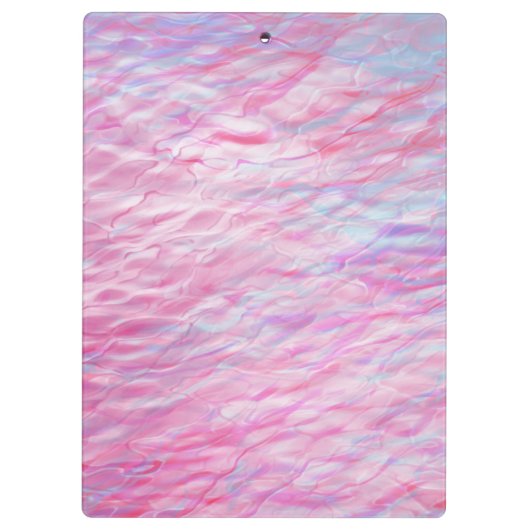 Abstraktes Muster Klemmbrett (Rückseite)