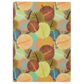 Abstraktes Muster Klemmbrett (Rückseite)