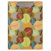 Abstraktes Muster Klemmbrett (Vorderseite)