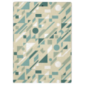 Abstraktes Muster Klemmbrett (Rückseite)