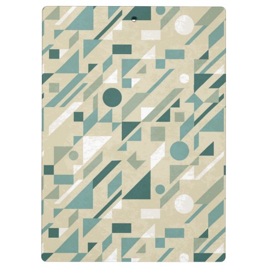 Abstraktes Muster Klemmbrett (Rückseite)