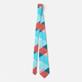 ABSTRAKTES MUSTER KRAWATTE (Rückseite)