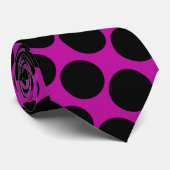 Abstraktes Muster Krawatte (Gerollt)