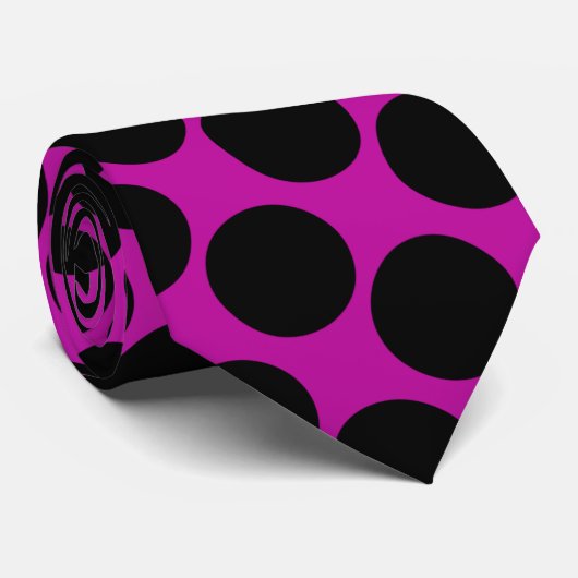 Abstraktes Muster Krawatte (Gerollt)