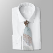 Abstraktes Muster Krawatte (Gebunden)