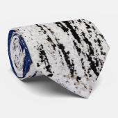 Abstraktes Muster Krawatte (Gerollt)