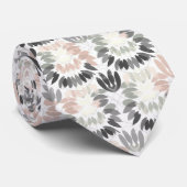 abstraktes Muster Krawatte (Gerollt)