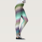 Abstraktes Muster künstlerisch Leggings (Rechts)