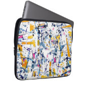 Abstraktes Muster Laptopschutzhülle (Vorne Rechts)