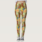 Abstraktes Muster Leggings (Vorderseite)
