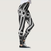 Abstraktes Muster Leggings (Rechts)