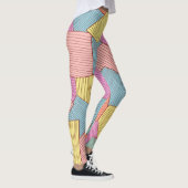 Abstraktes Muster Leggings (Rechts)