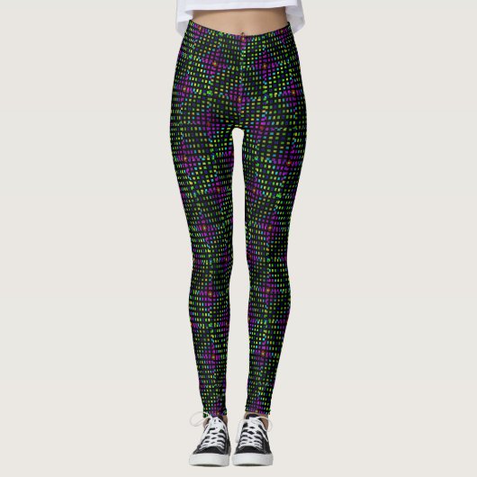 Abstraktes Muster, Leggings (Vorderseite)