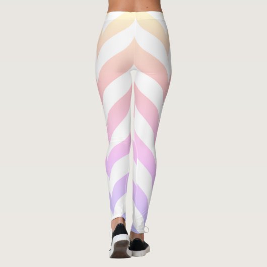 Abstraktes Muster Leggings (Rückseite)