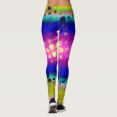 Abstraktes Muster Leggings (Rückseite)