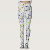 Abstraktes Muster Leggings (Vorderseite)