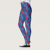 Abstraktes Muster Leggings (Links)