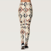 Abstraktes Muster Leggings (Rückseite)