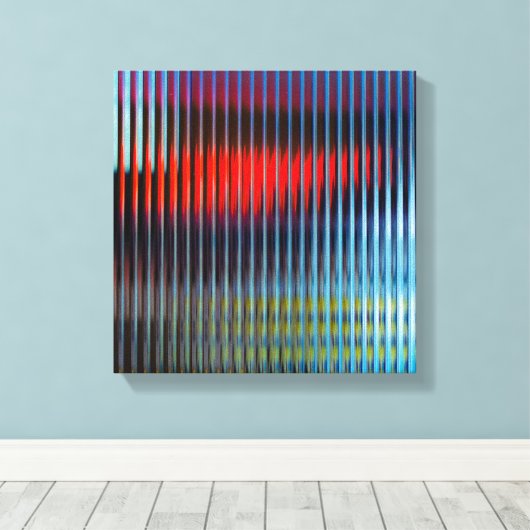 Abstraktes Muster Leinwanddruck (Insitu (Holzboden))