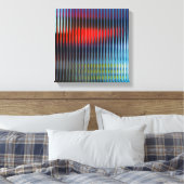 Abstraktes Muster Leinwanddruck (Insitu (Schlafzimmer))