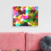 Abstraktes Muster Leinwanddruck (Insitu (Wohnzimmer))