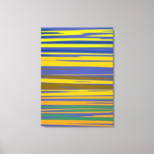 Abstraktes Muster Leinwanddruck (Vorderseite)