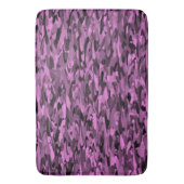 Abstraktes Muster Lila Badematte (Vorderseite Vertikal)