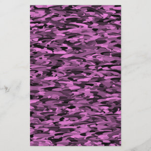 Abstraktes Muster Lila Briefpapier