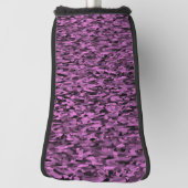 Abstraktes Muster Lila Golf Headcover (Rotieren 90)